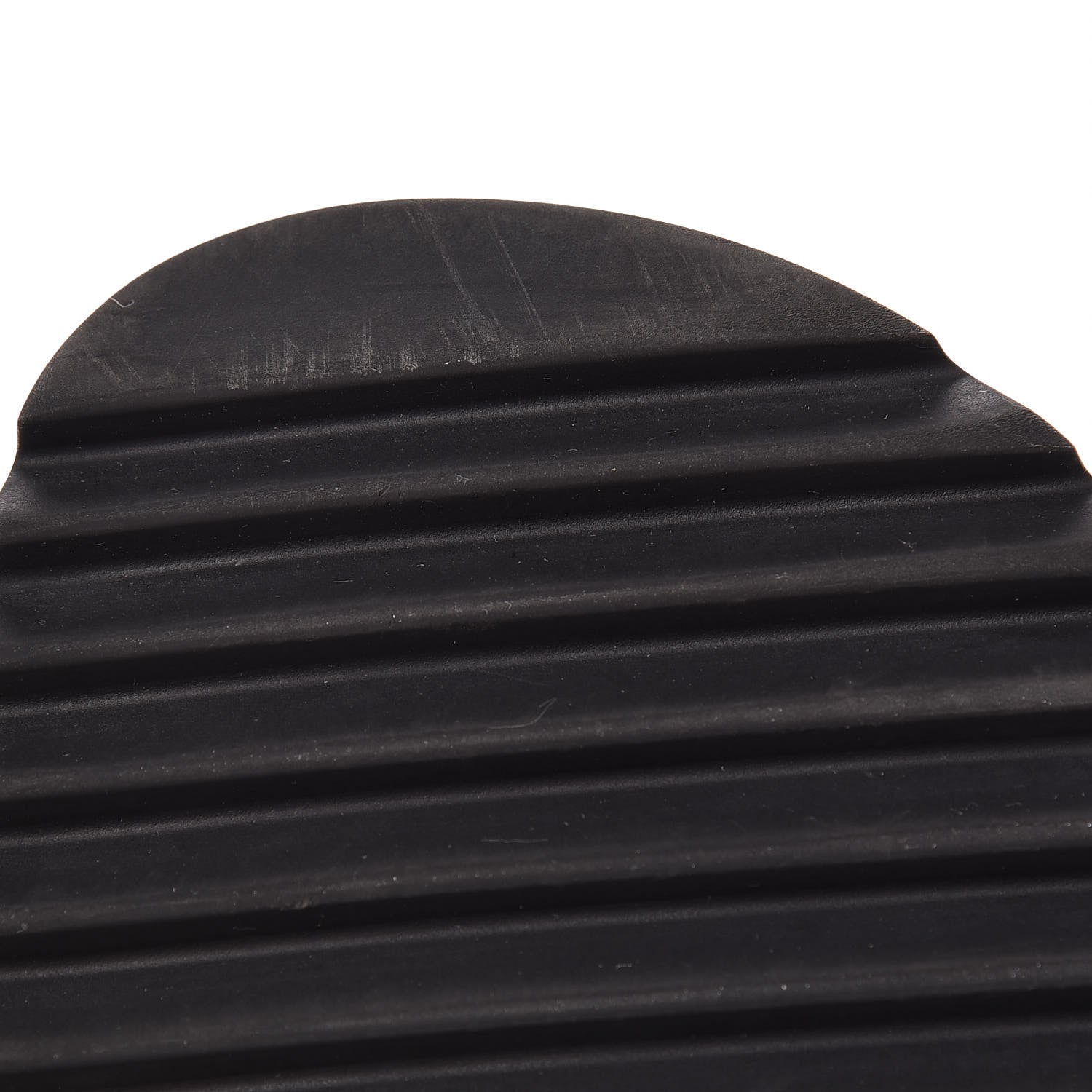 Fendi Rubber Raised Logo Slide Sandals 10 Black 10 of 12