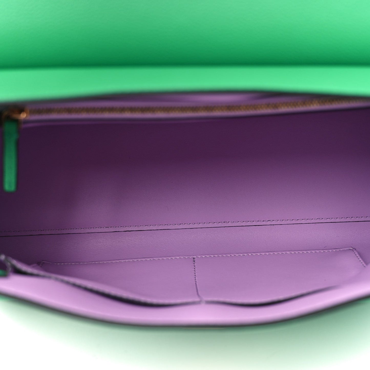 Calfskin Large La Medusa Bag Green