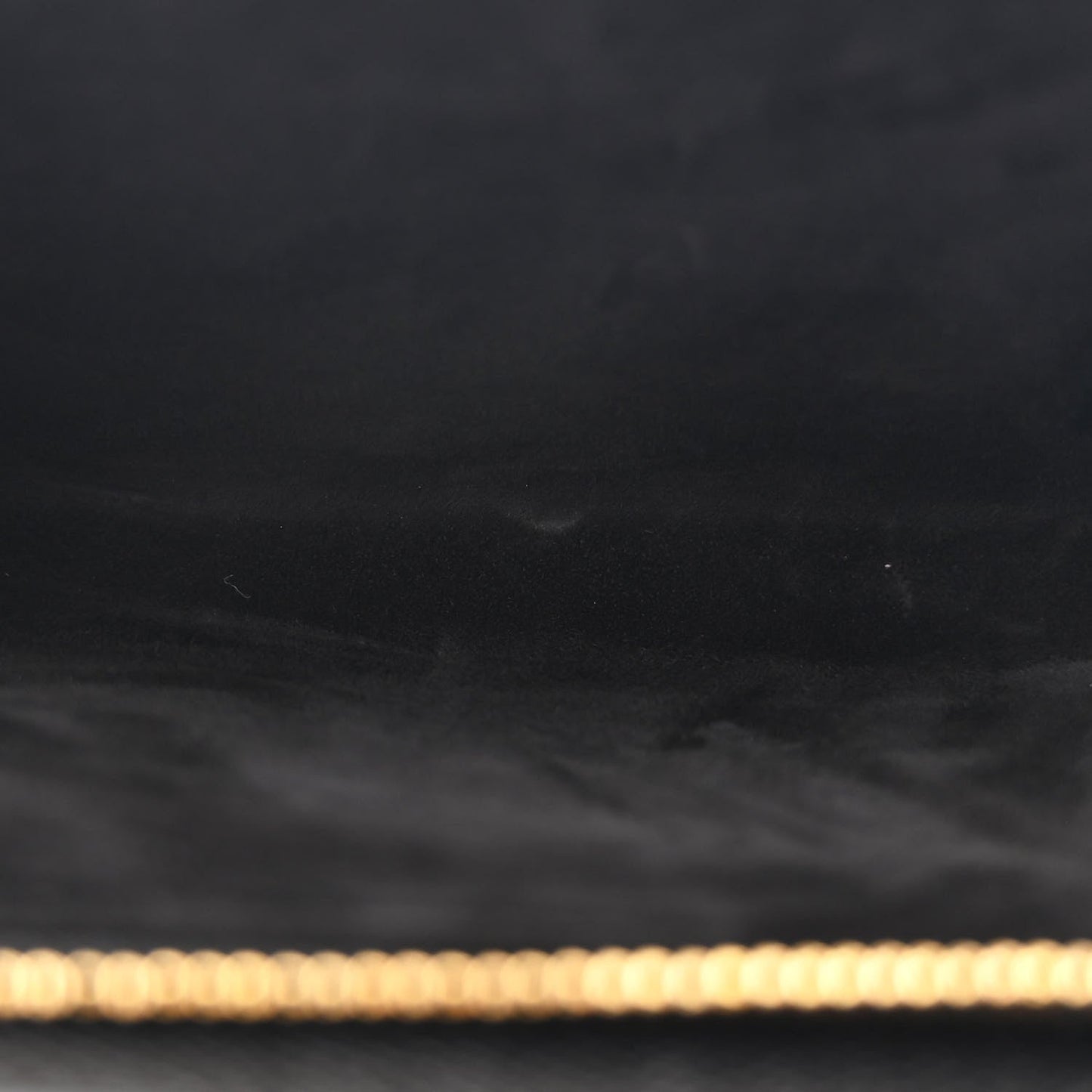 Grained Calfskin Caro Double Pouch Black
