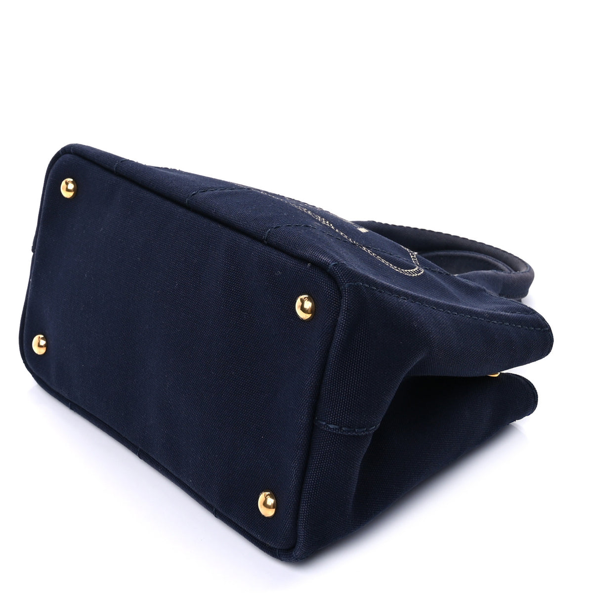 Canapa Small Logo Tote Blue Talco
