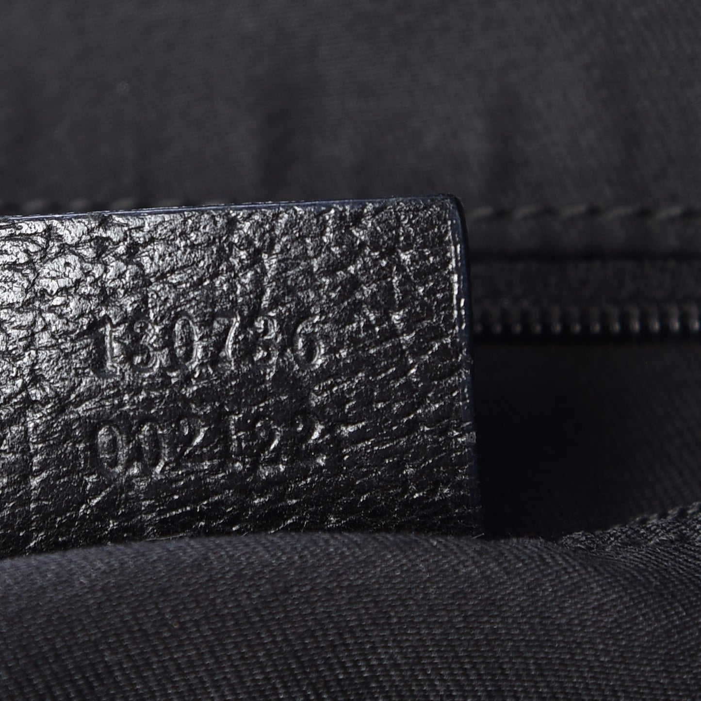 Monogram Medium Abbey Shoulder Bag Black