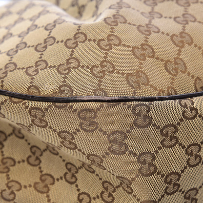 Gucci Monogram Medium Sukey Hobo Dark Brown 20 of 23