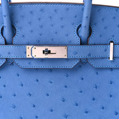 Hermes Ostrich Birkin 30 Mykonos 7 of 10