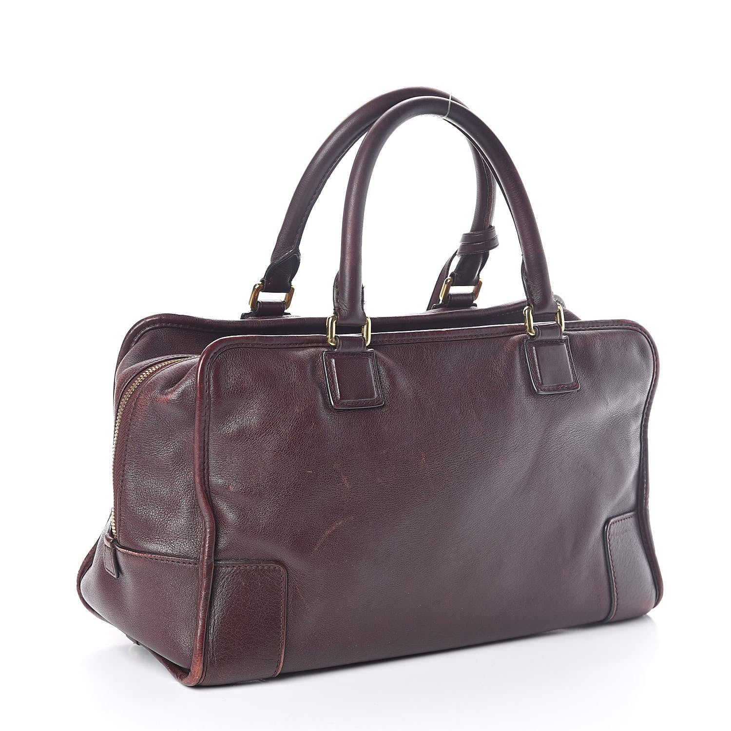 Loewe Calfskin Amazona 36 Purple 3 of 9