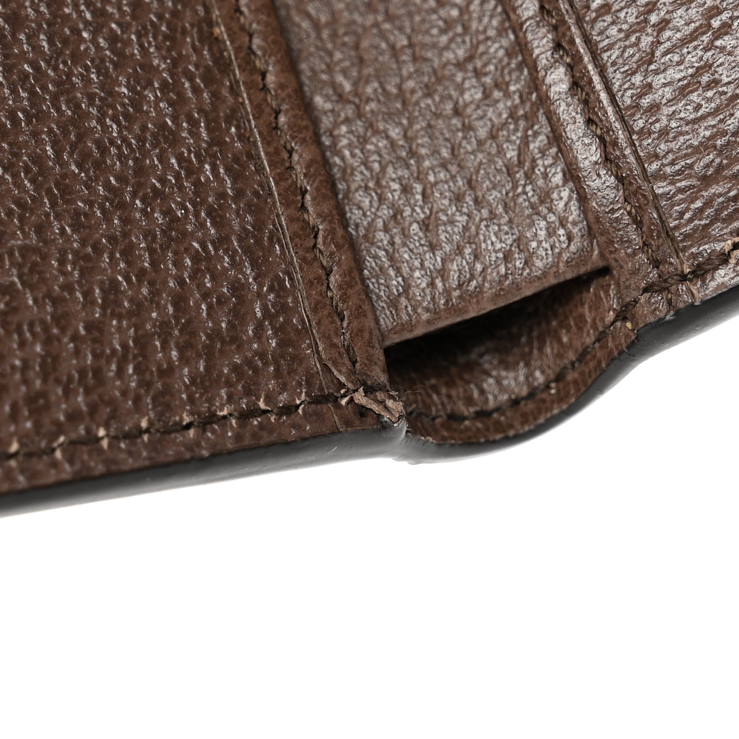 GG Supreme Monogram Web Ophidia French Flap Wallet Beige New Acero