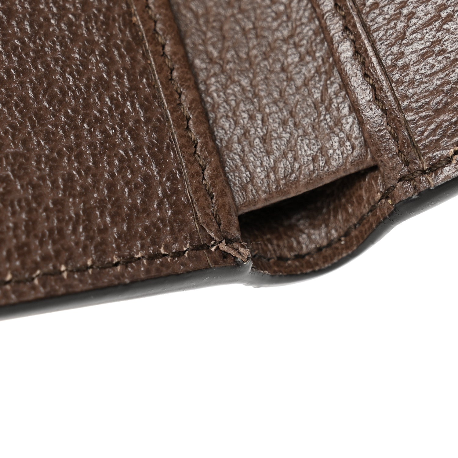 Gucci GG Supreme Monogram Web Ophidia French Flap Wallet Beige New Acero 8 of 8