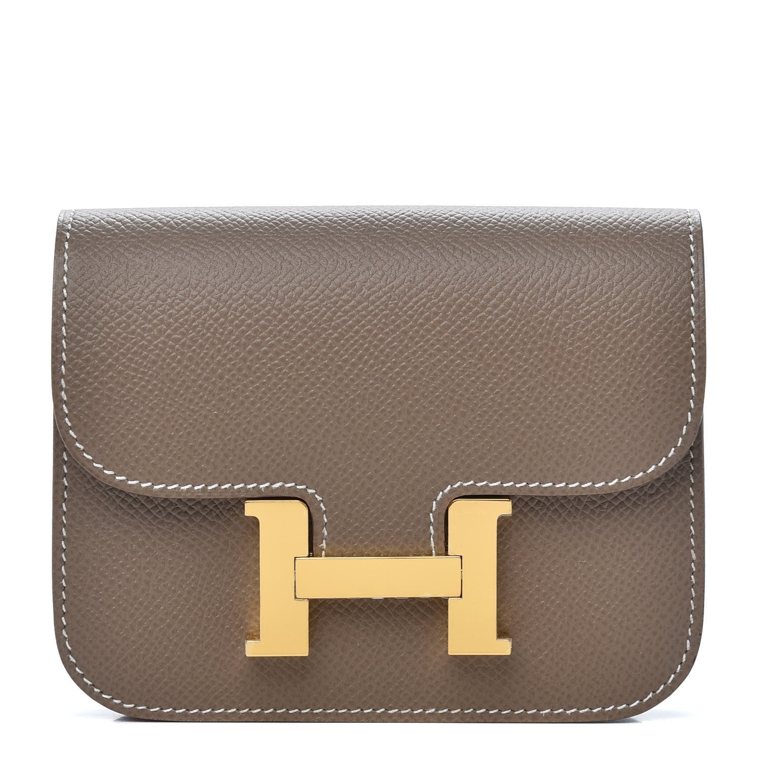 Hermes Epsom Constance Slim Wallet Etoupe 1 of 7