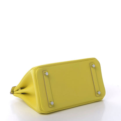 Hermes Swift Birkin 25 Lime 4 of 11