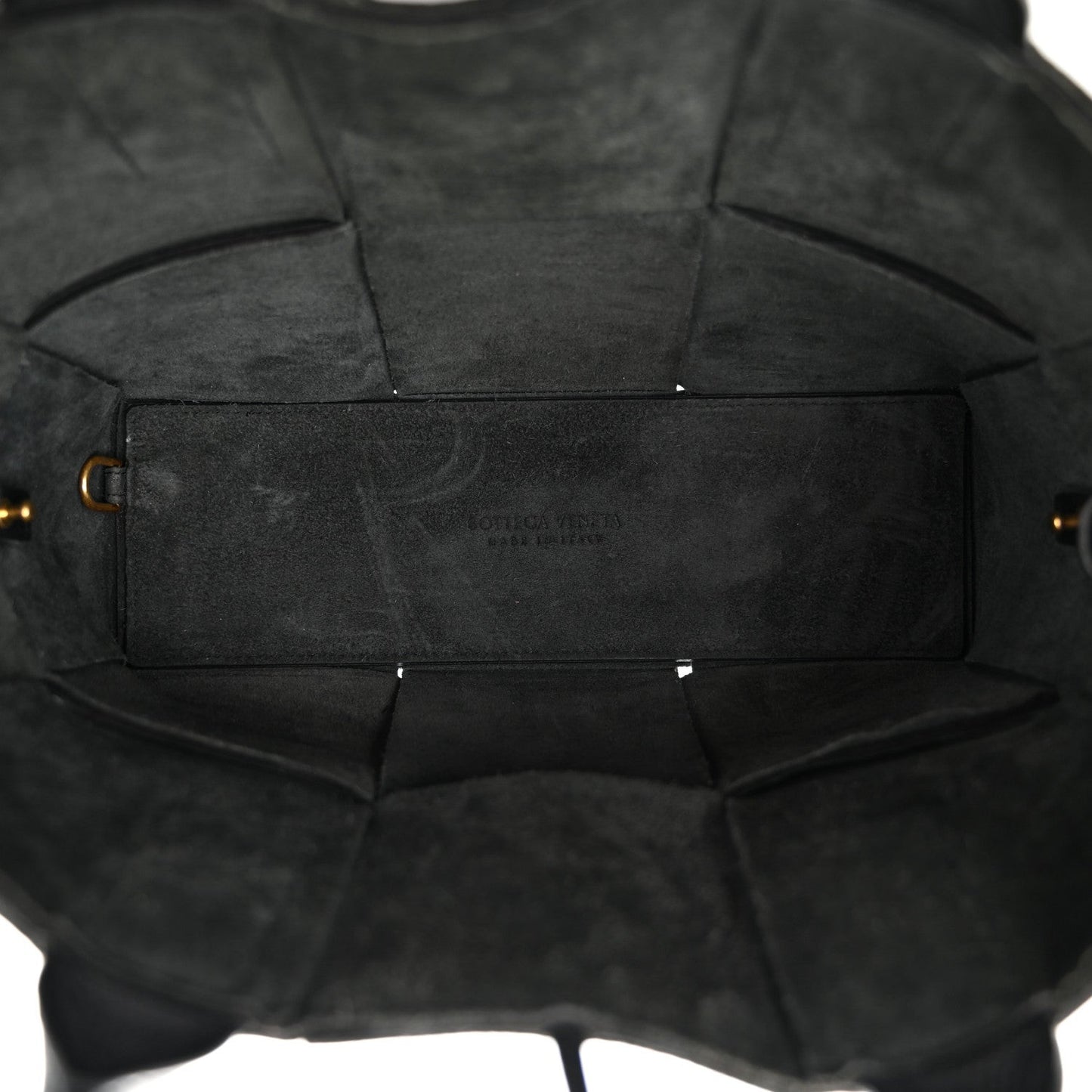 Nappa Maxi Intrecciato Mini Arco Tote Black