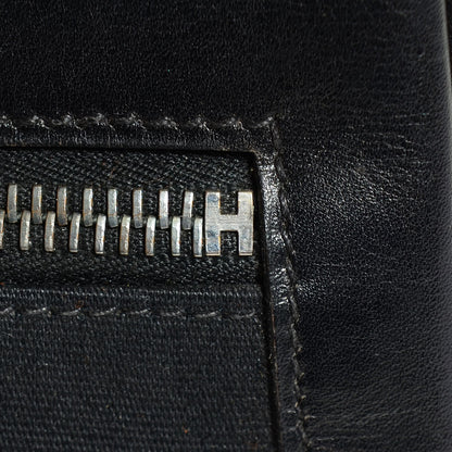 Hermes Box Toile Lakis Kelly 40 Black 24 of 26