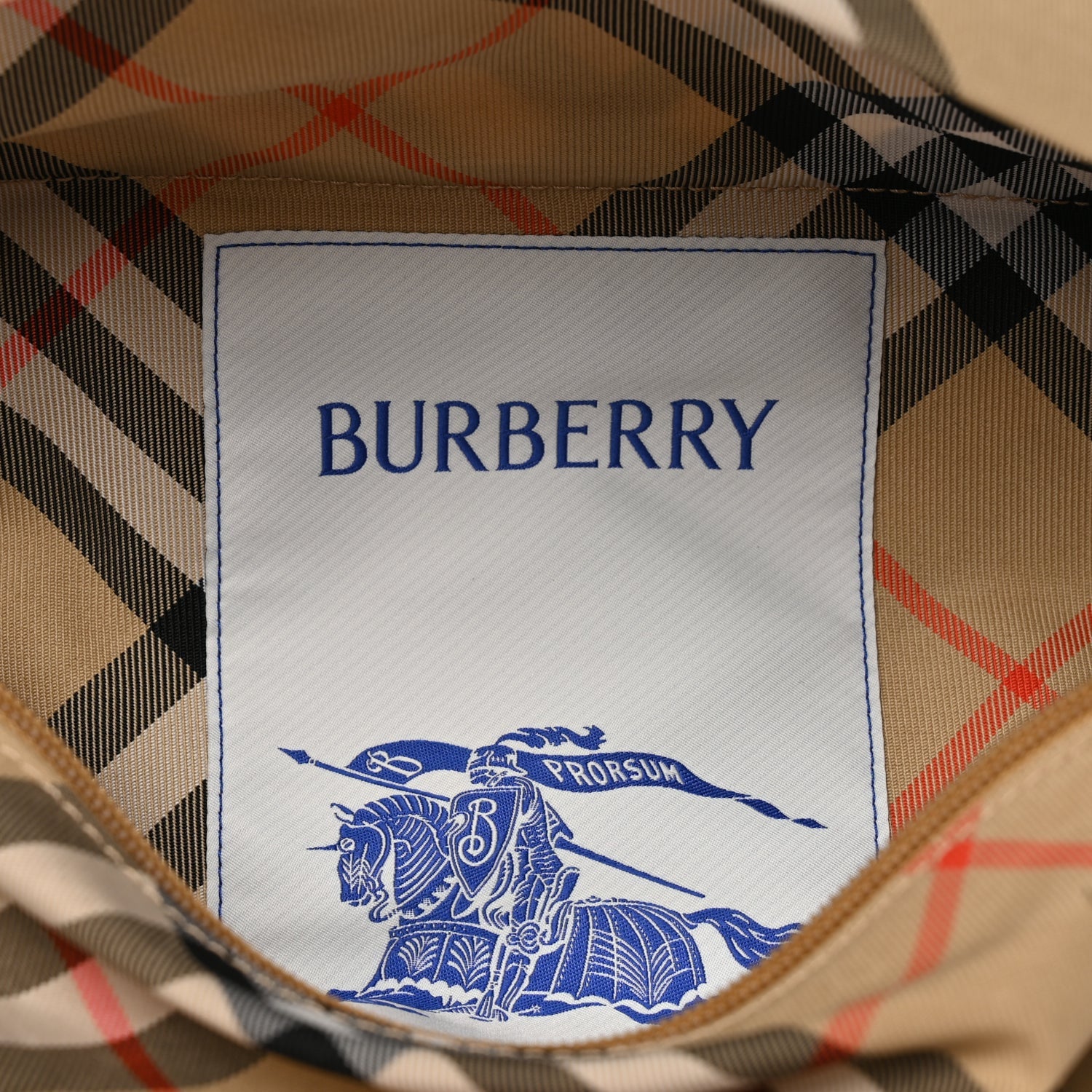 Burberry Canvas Check Belt Bag Black Sand Sand 5 of 8
