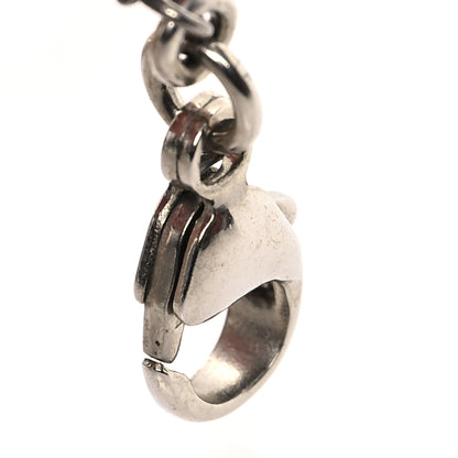 Chanel Pearl CC Cluster Necklace Silver 4 of 7