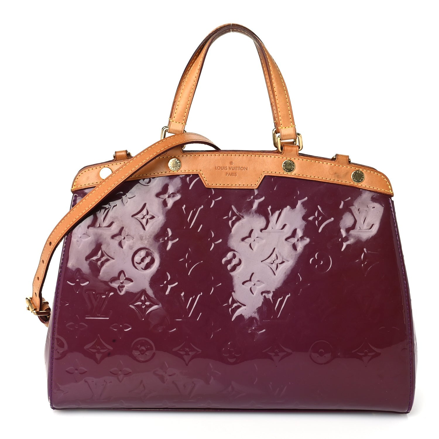 Louis Vuitton Vernis Brea MM  Amethyste 1 of 8