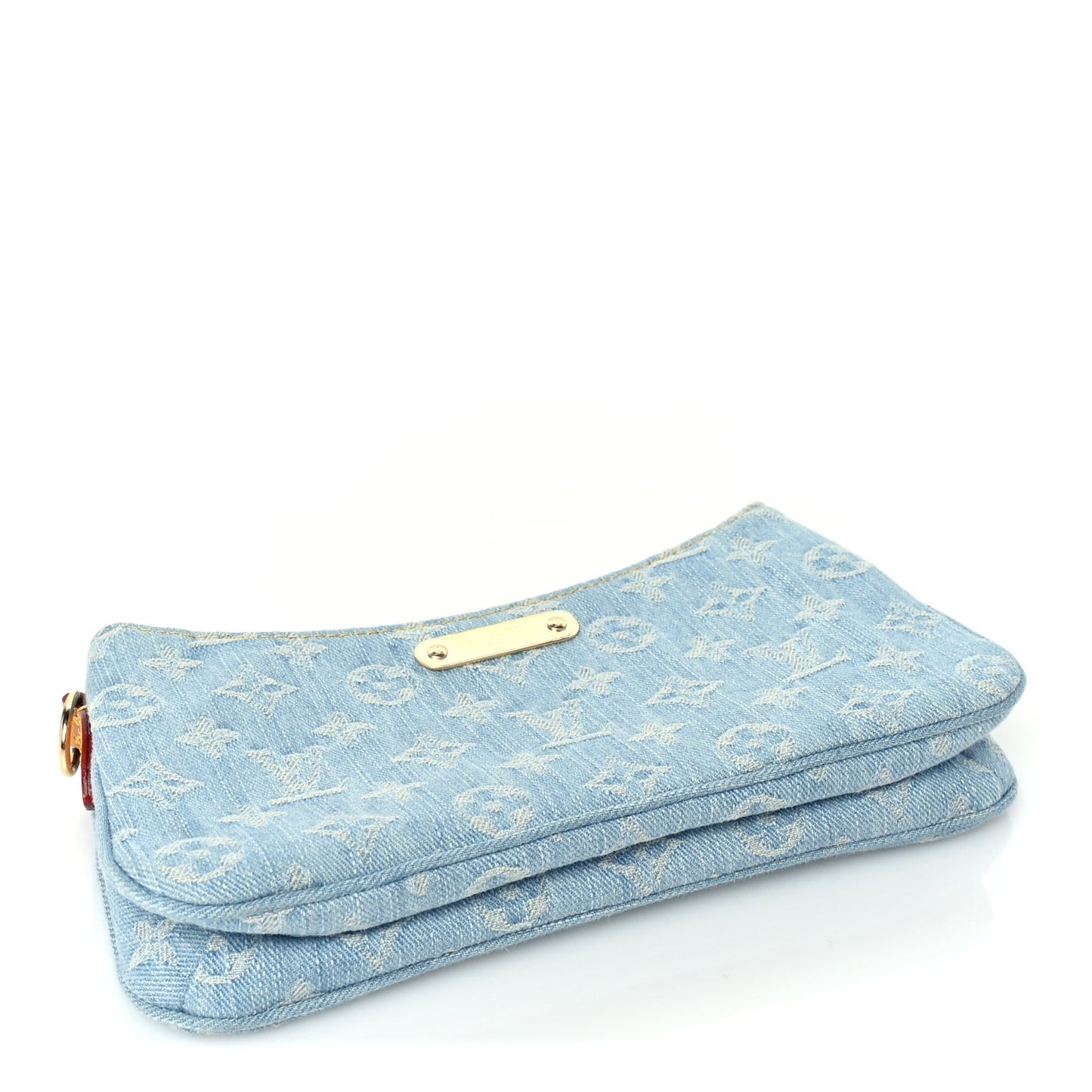 Monogram Denim Liv Pochette Sky Blue