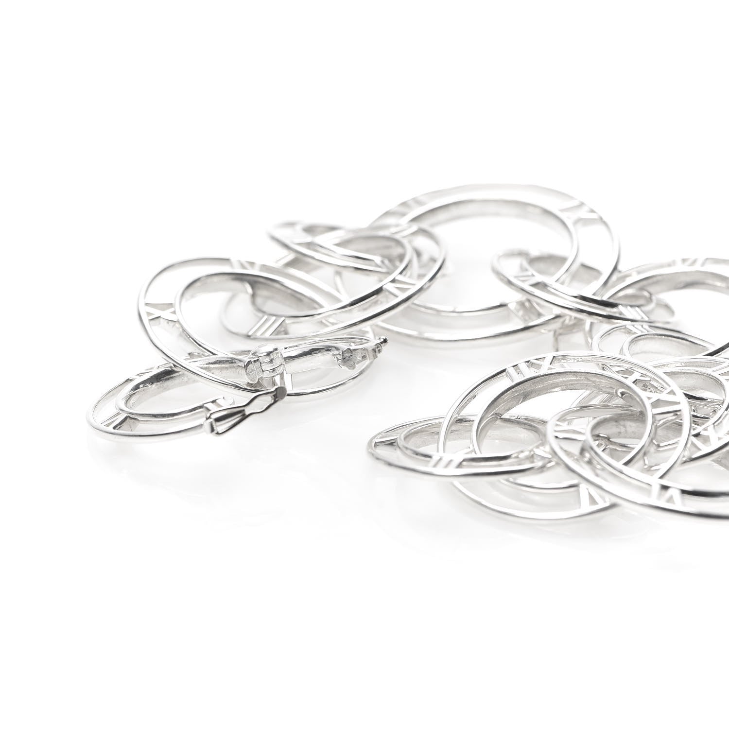 Tiffany Sterling Silver Atlas Link Bracelet 4 of 6