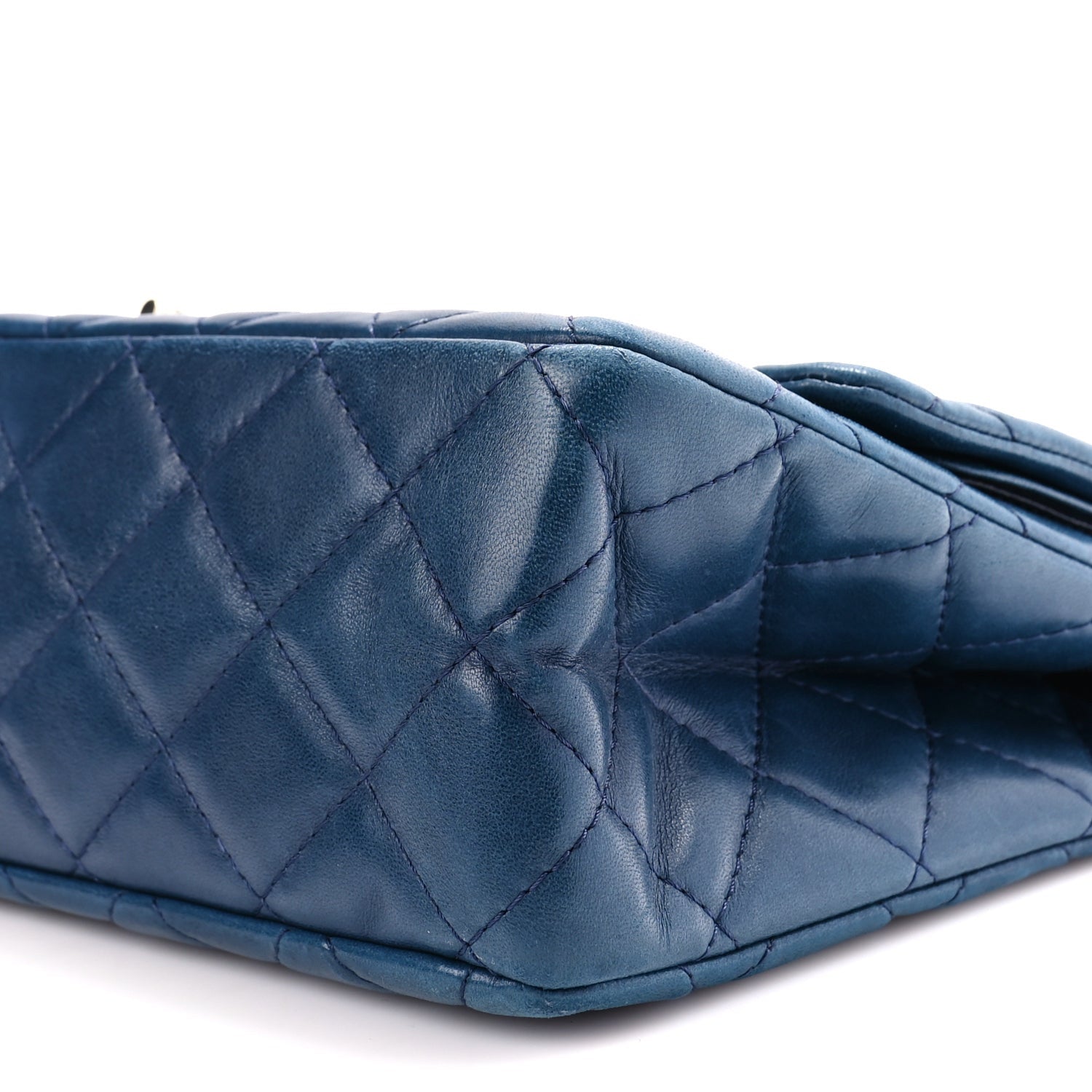 Chanel Lambskin Quilted 2.55 Reissue 226 Flap Blue 8 of 8