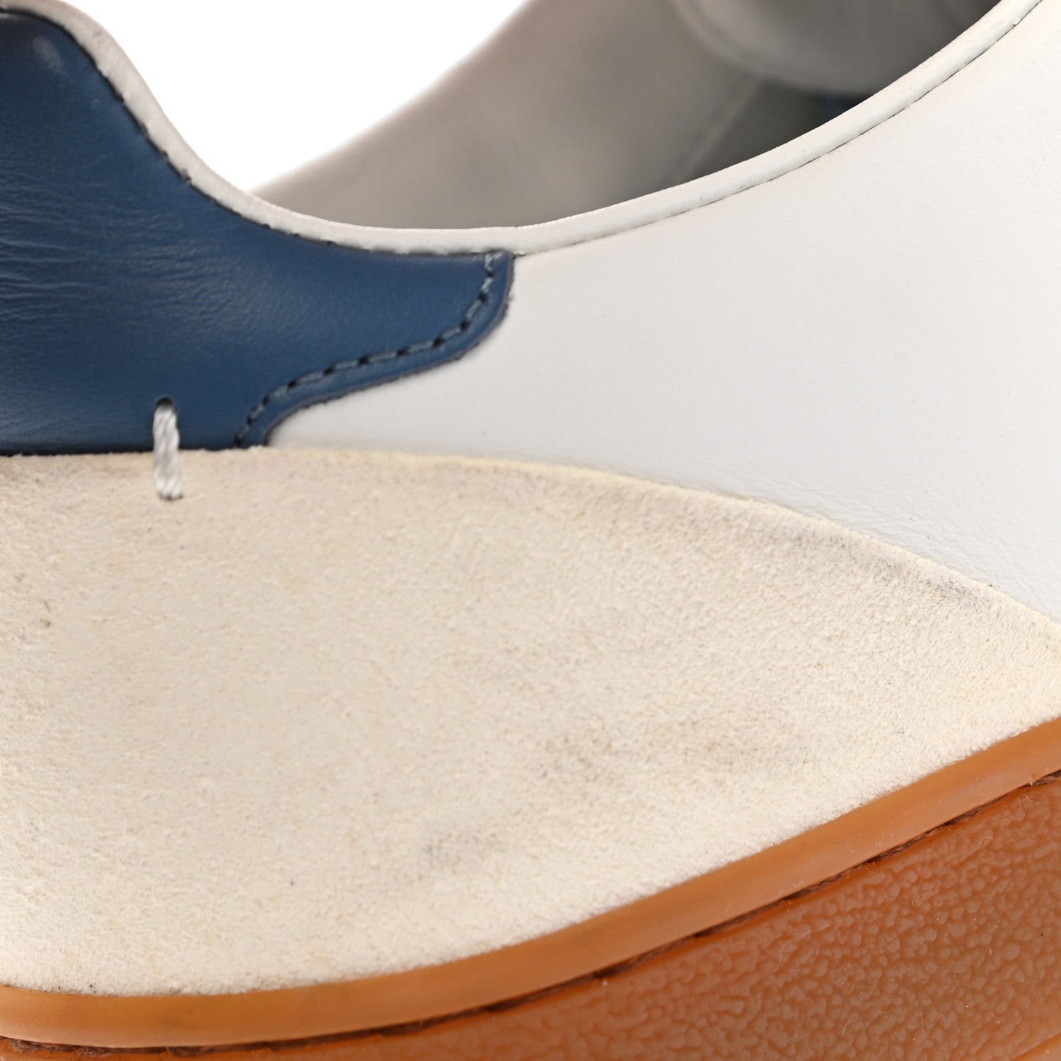 Louis Vuitton Calfskin Frontrow Sneakers 37.5 Blue 11 of 17