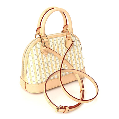 Louis Vuitton Mini Monogram Alma BB  Banana Yellow 2 of 8