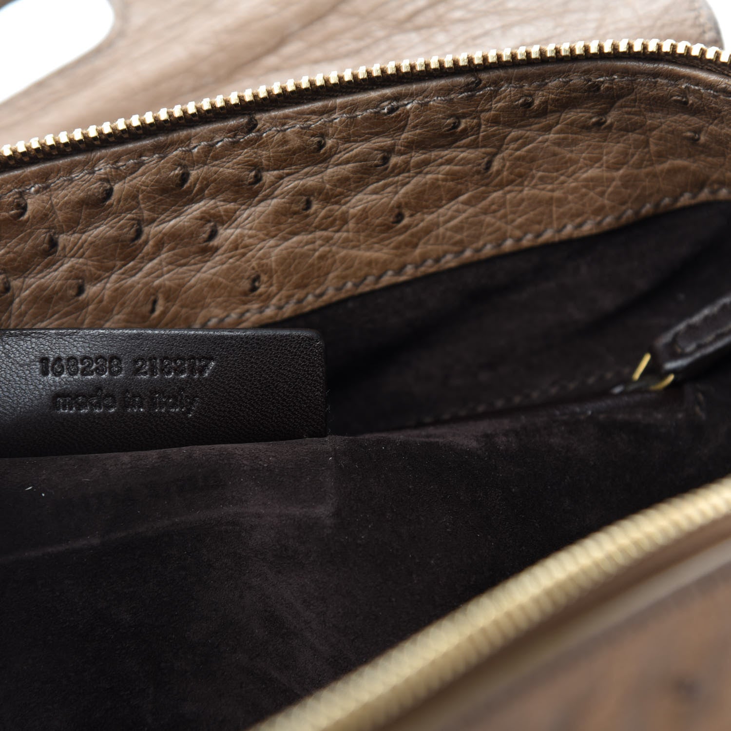 Saint Laurent Ostrich Muse Messenger Bag 9 of 10