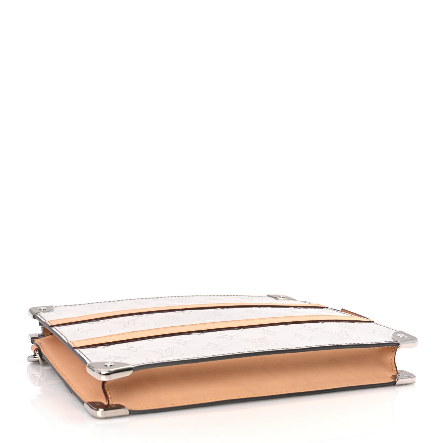Louis Vuitton Monogram Mirror Trunk Pouch Silver 4 of 11