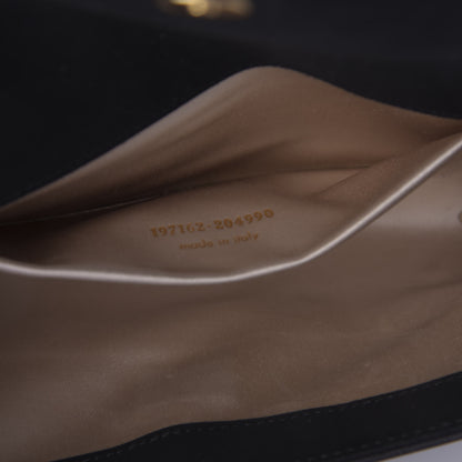 Saint Laurent Patent Y-Mail Clutch Black 7 of 10