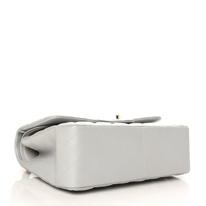 Chanel Caviar Quilted Jumbo Double Flap Grey 4 of 10