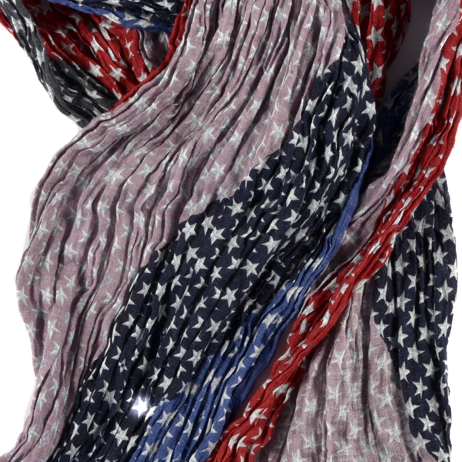 Louis Vuitton Silk Linen Star Shawl Multicolor 2 of 3