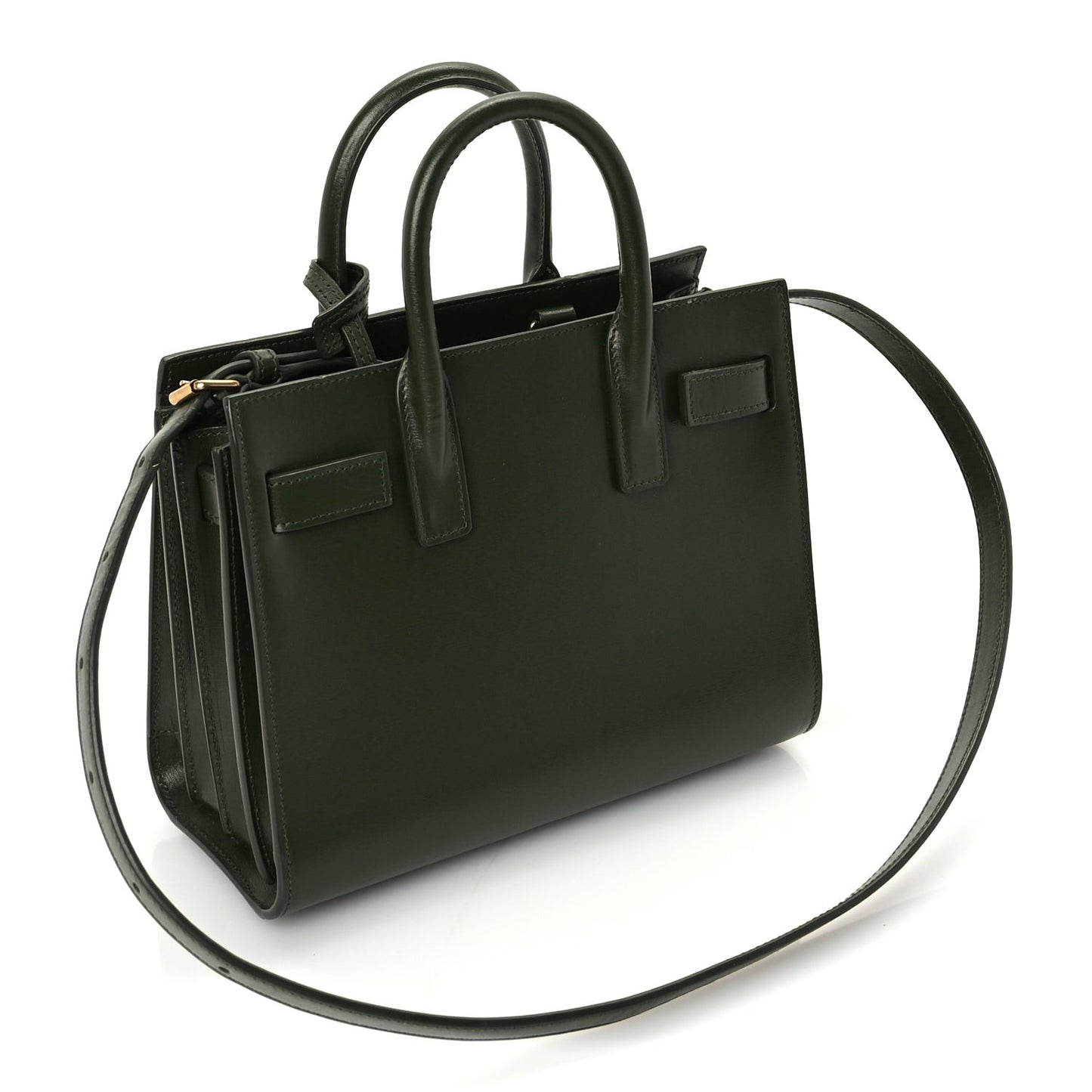 Calfskin Nano Sac De Jour Green