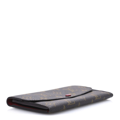 Louis Vuitton Monogram Emilie Wallet Fuchsia 4 of 7