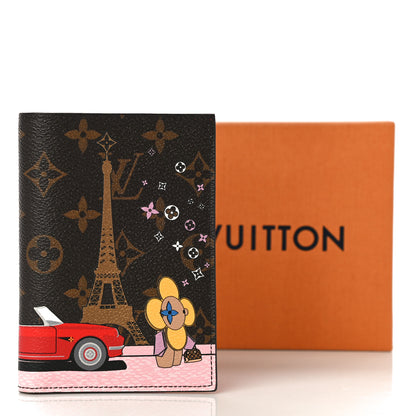 Louis Vuitton Monogram 2019 Christmas Animation Passport Cover Rouge 10 of 10