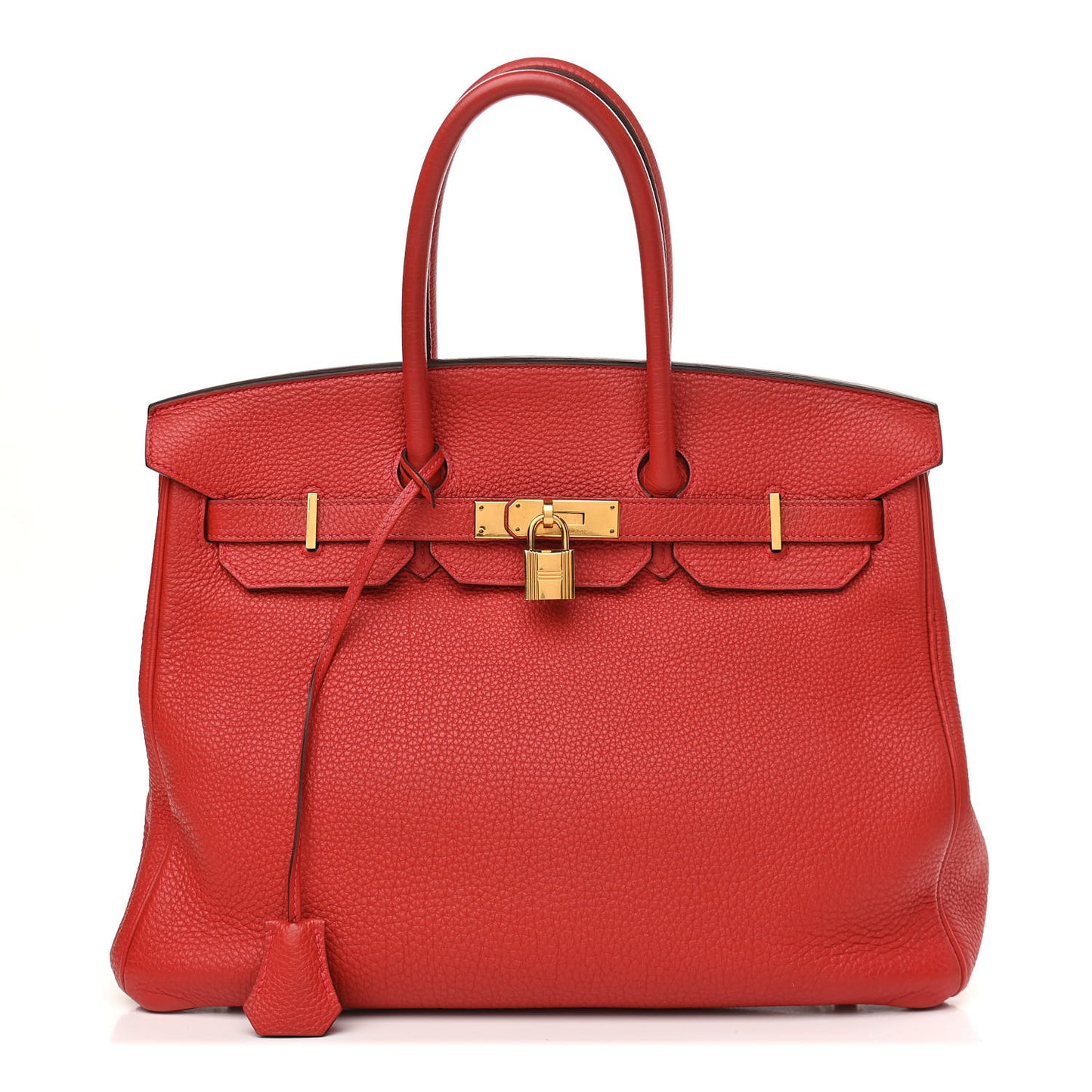 Togo Birkin 35 Rouge Casaque