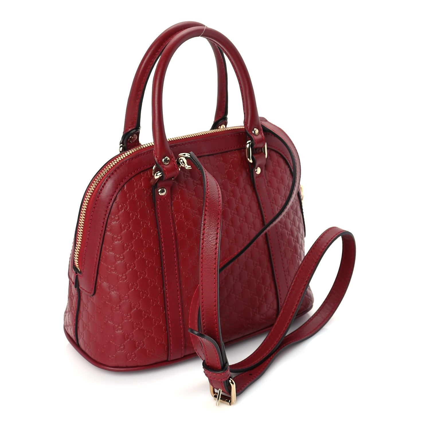 Gucci Soft Microguccissima Mini Dome Bag Rosso 2 of 8