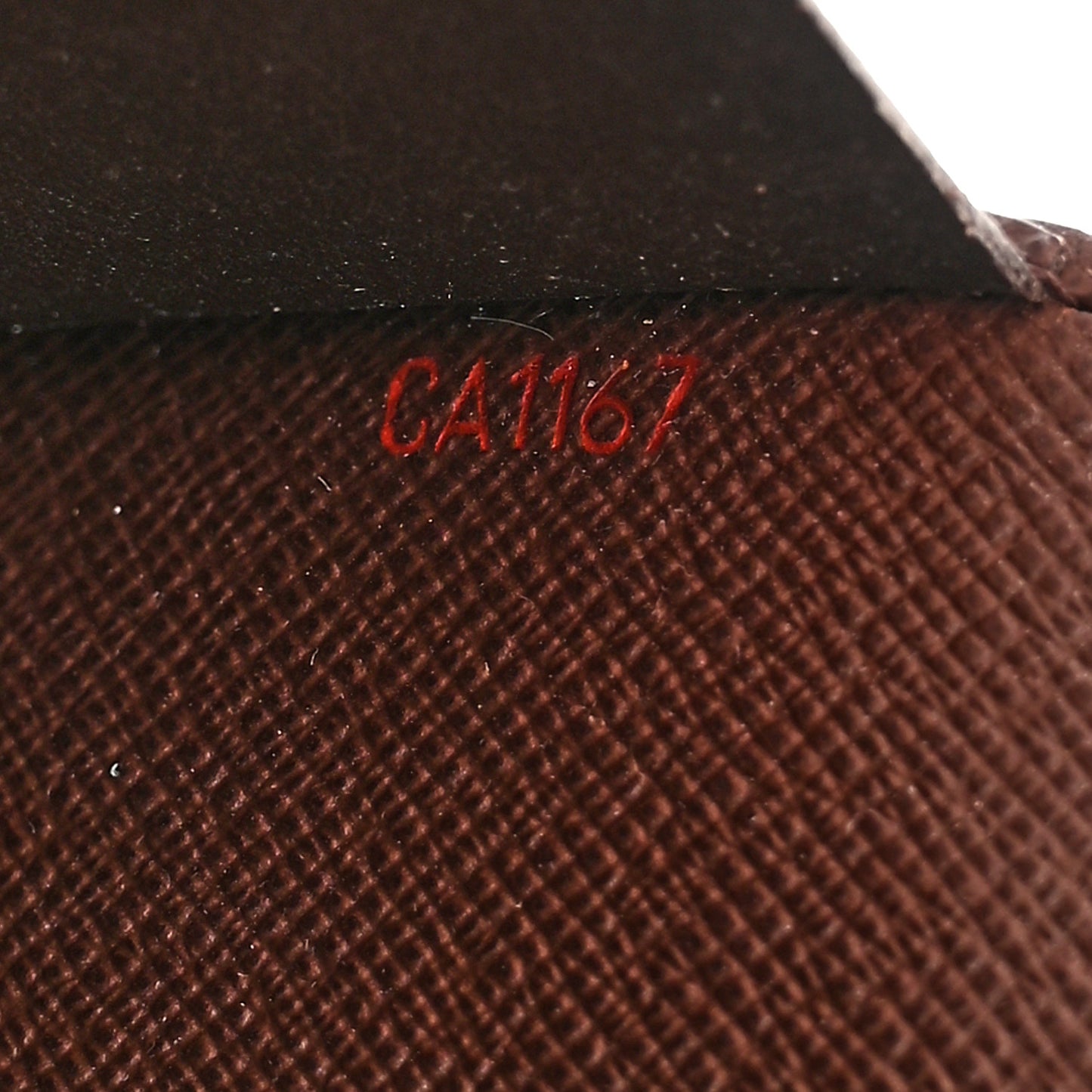 Damier Ebene Desk Agenda Cover