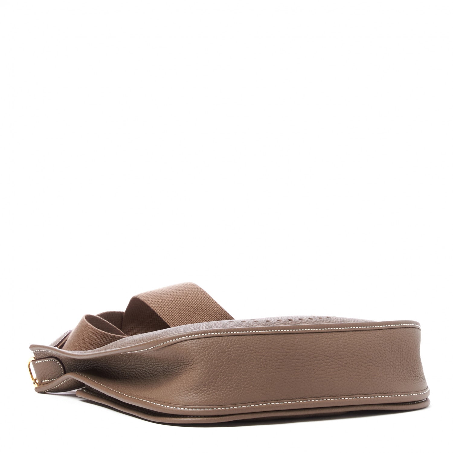 Hermes Taurillon Clemence Evelyne III PM Etoupe 3 of 8