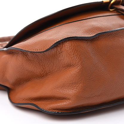 Chloe Calfskin Large Marcie Satchel Tan 8 of 11