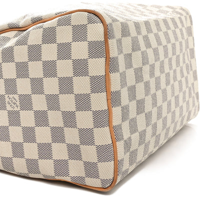 Louis Vuitton Damier Azur Speedy 30 9 of 11