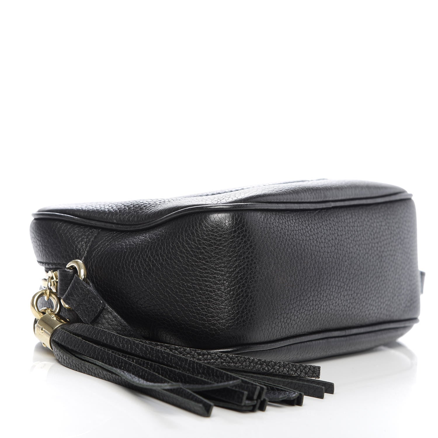 Gucci Pebbled Calfskin Small Soho Disco Bag Black 4 of 12