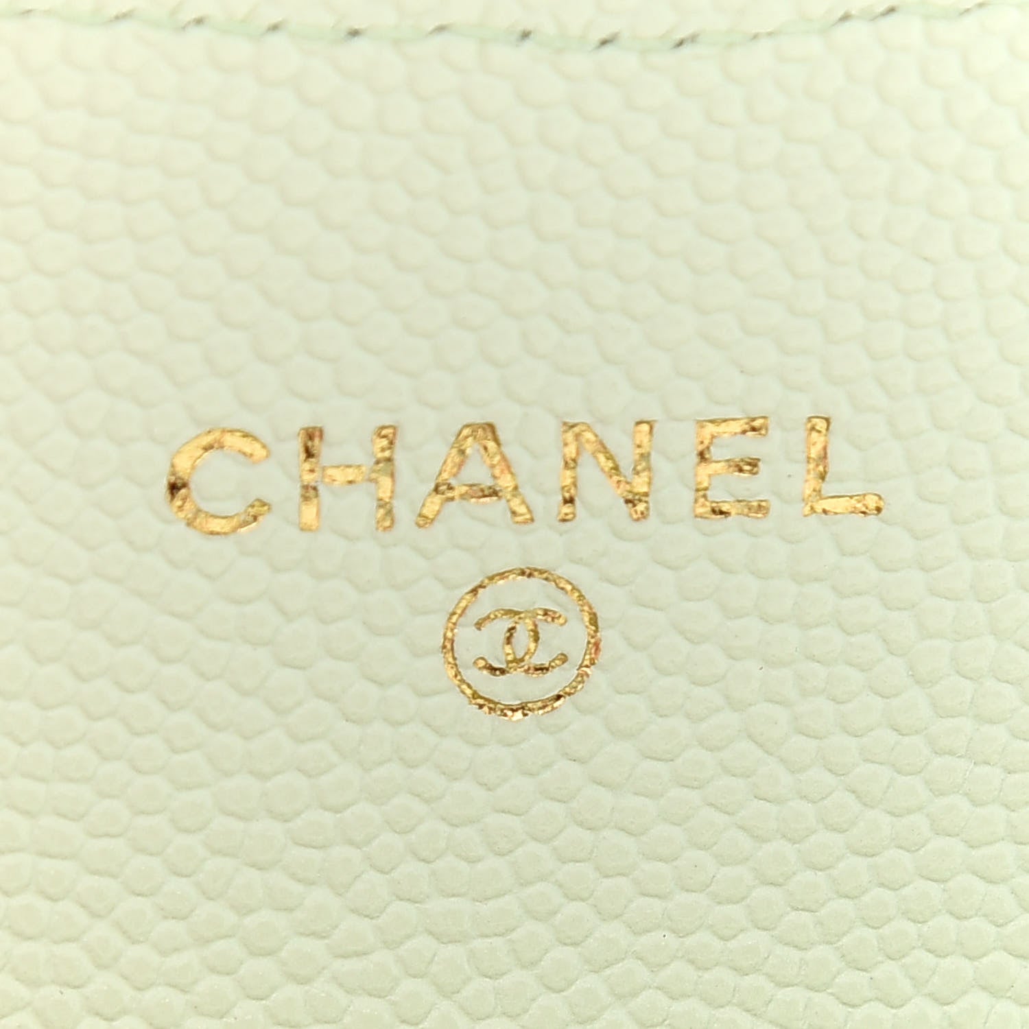 Chanel Caviar Quilted Mini Chain Belt Bag Light Green 6 of 10