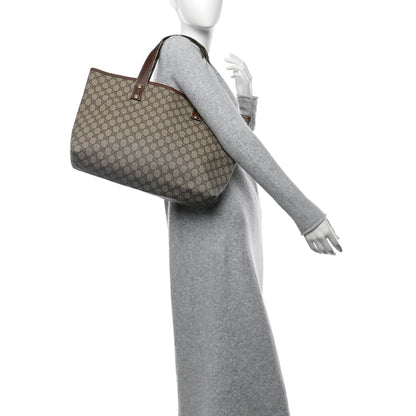 Gucci GG Plus Monogram Medium Signature Web Loop Tote Brown 2 of 7