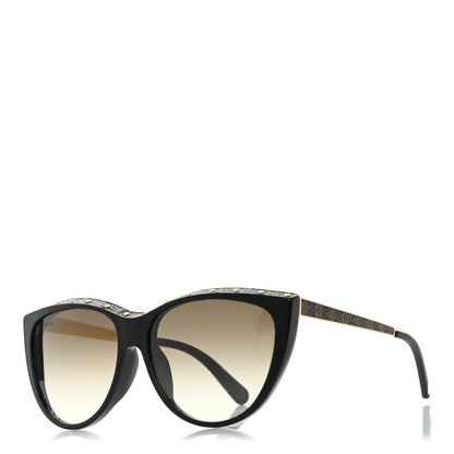 Louis Vuitton Acetate Monogram La Boum Sunglasses Z1147E Black 1 of 7