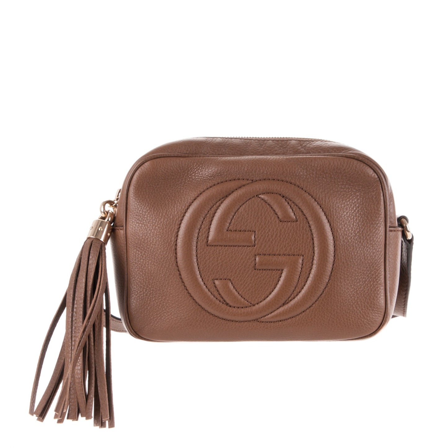 Cellarius Calfskin Small Soho Disco Bag Acero