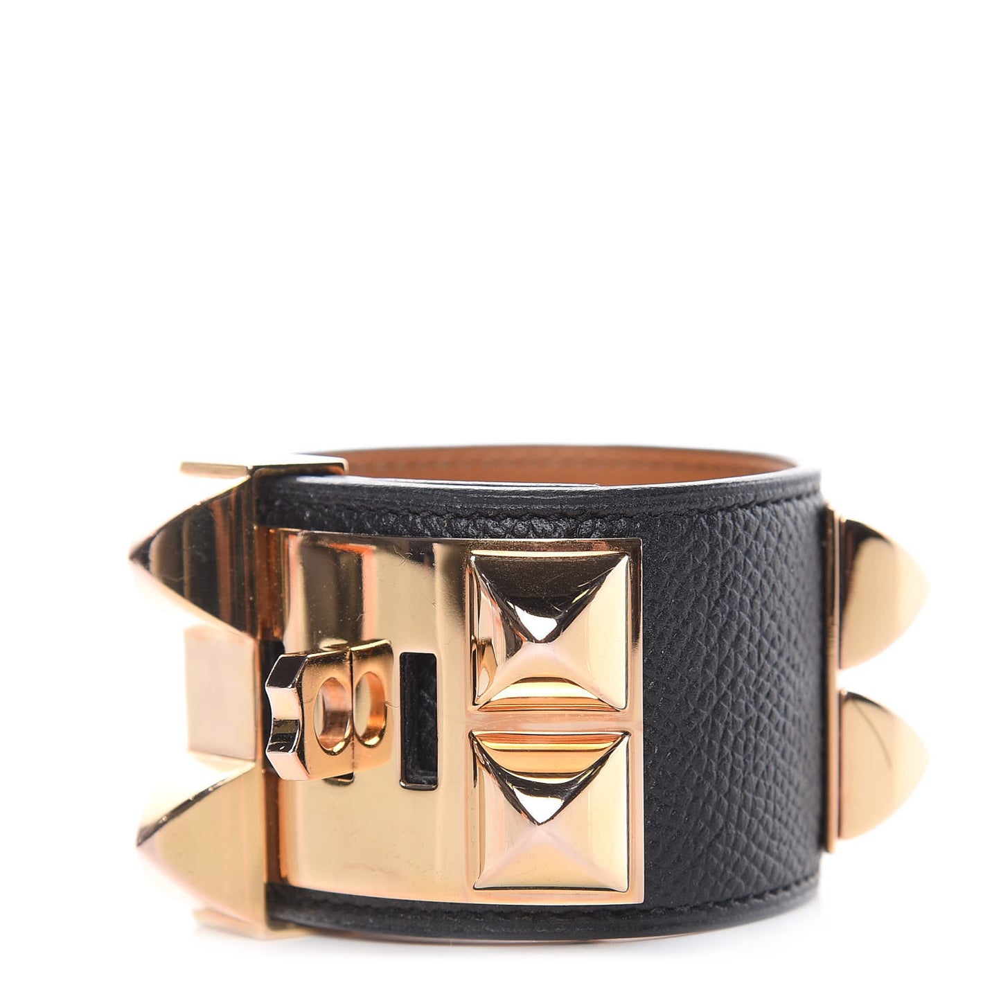 Epsom Collier de Chien CDC Bracelet S Black