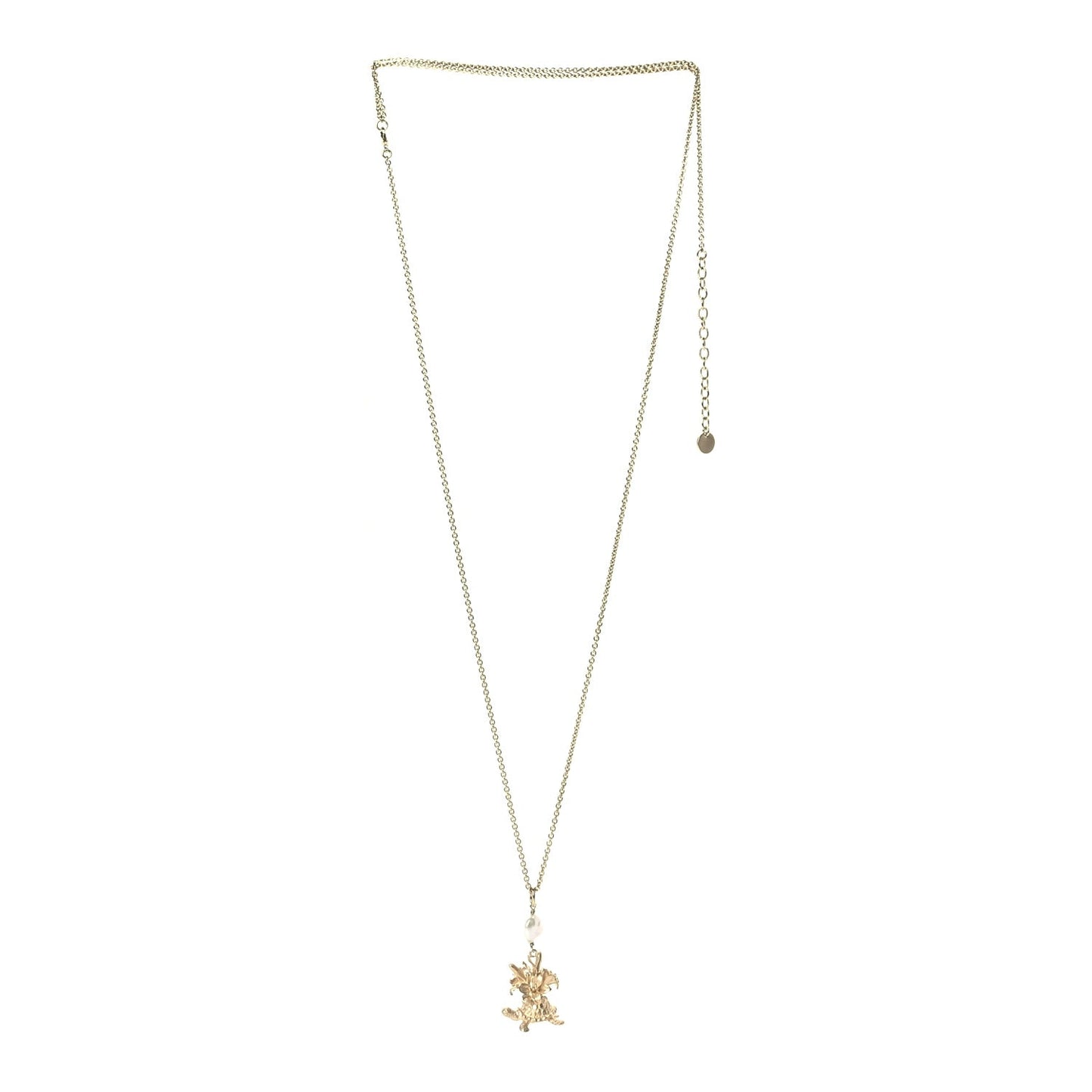 Pearl Reve D'Infini  Necklace  Gold White