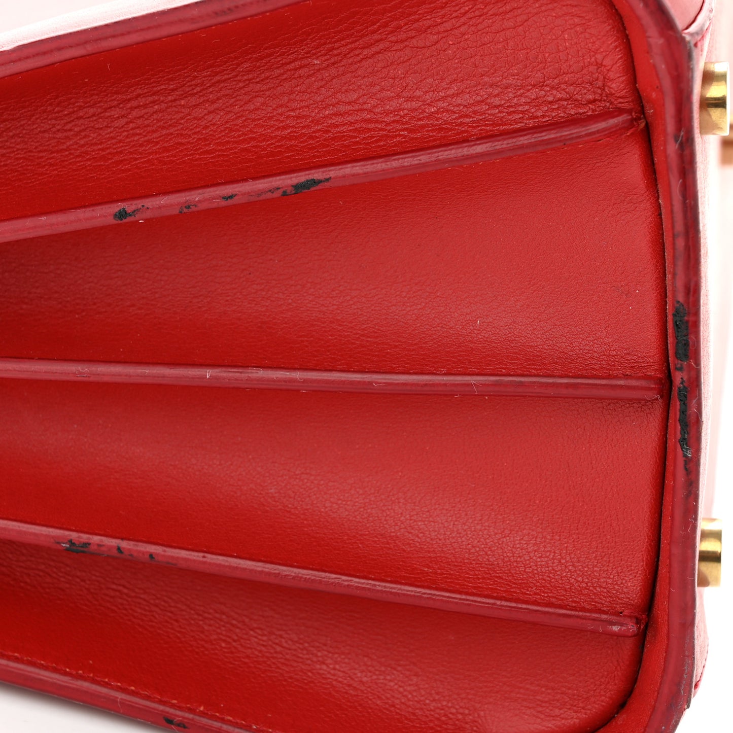Calfskin Small Sac De Jour Vermillion