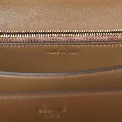 Celine Box Calfskin Medium Classic Box Flap Bag Camel 6 of 11