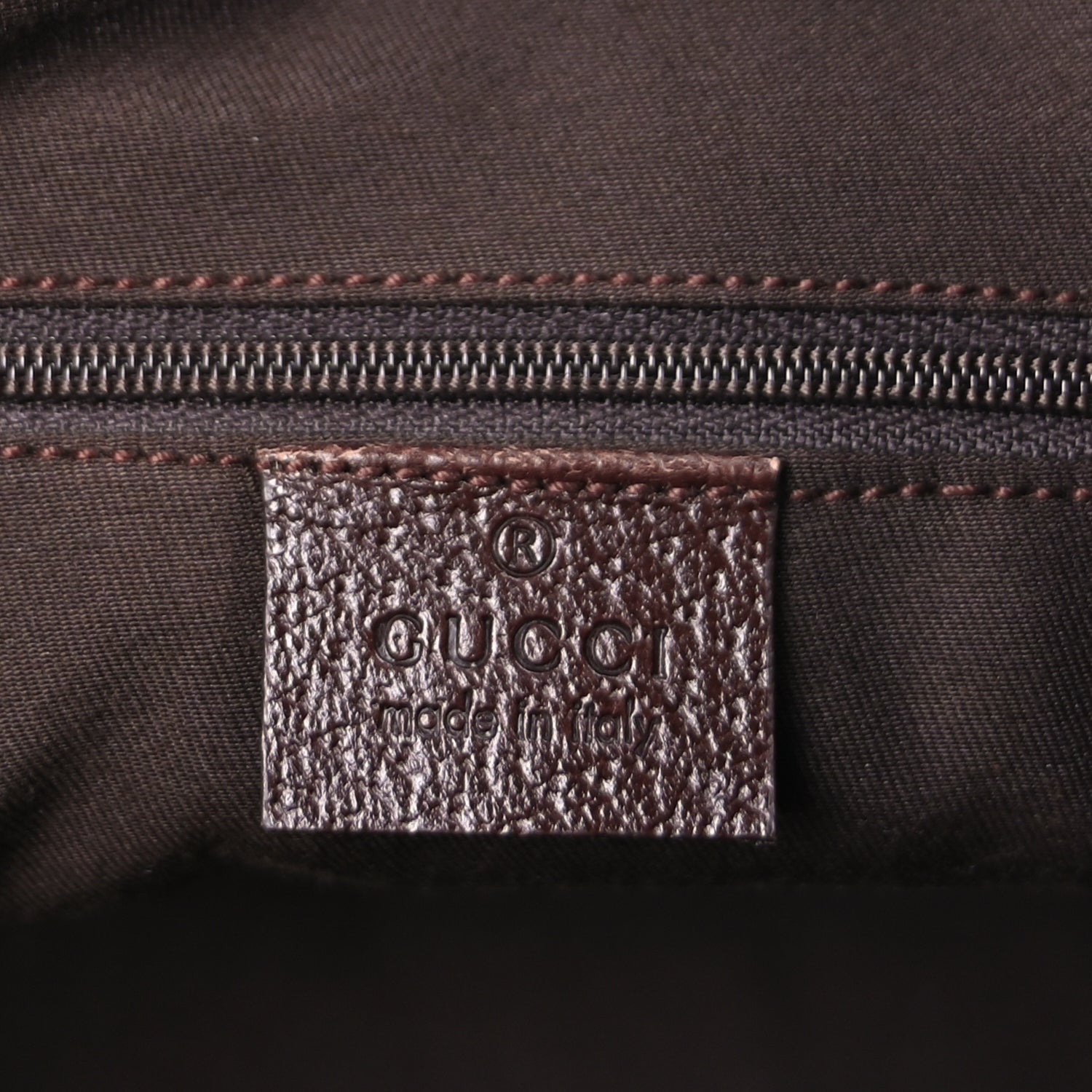 Gucci Monogram Medium Abbey Tote Dark Brown 5 of 8