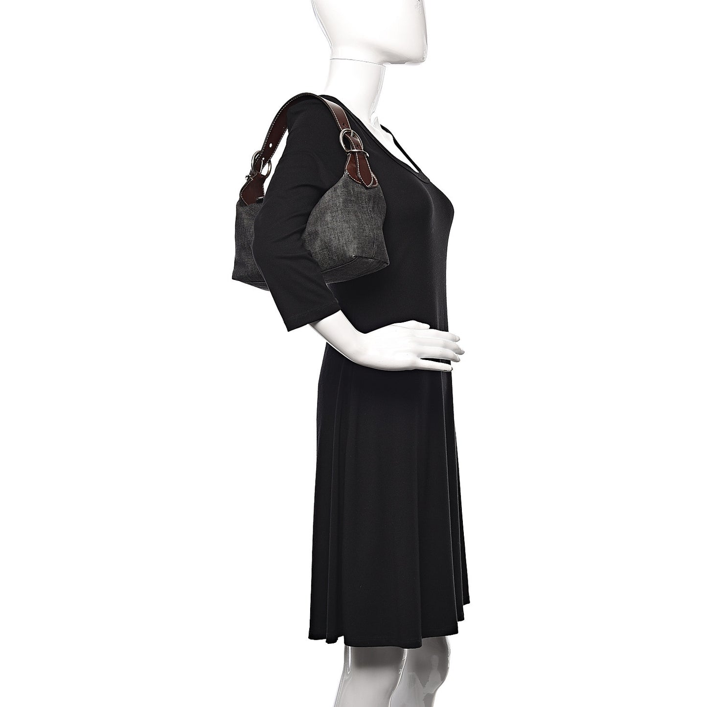 Denim Shoulder Bag Blue