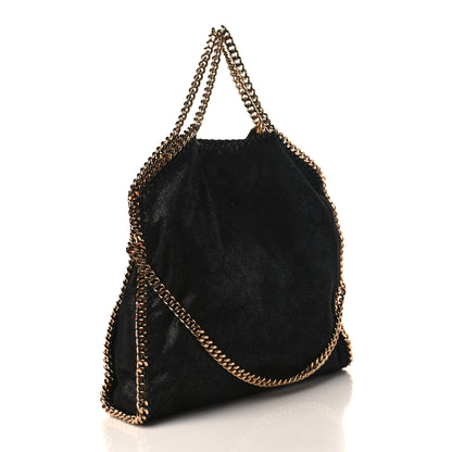 Stella McCartney Shaggy Deer Falabella Fold Over Tote Black 2 of 8