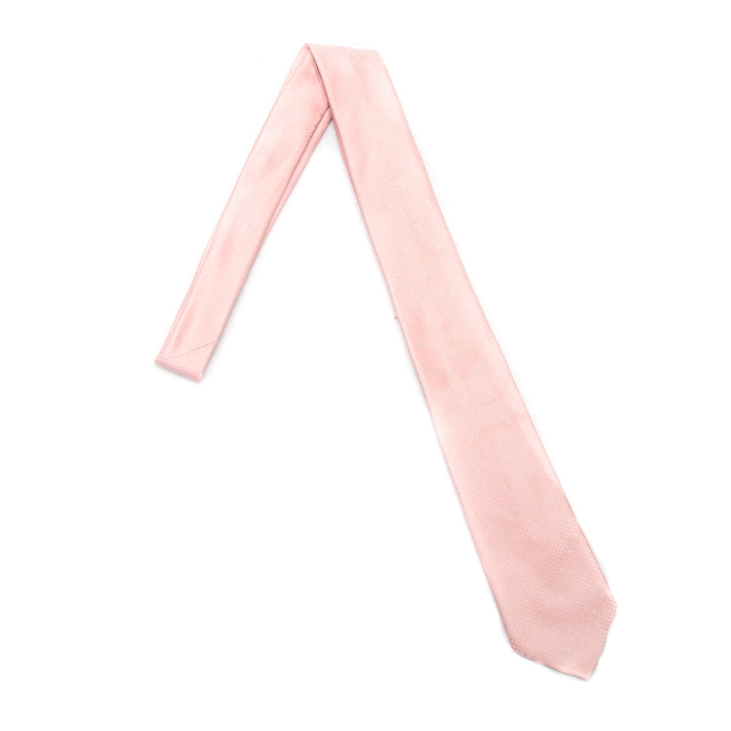 Monogram Silk Mens Neck Tie Rose