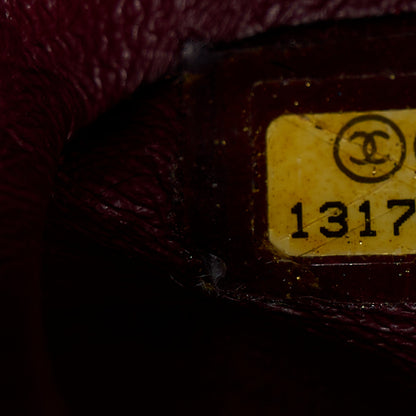 Chanel Lambskin Quilted Medium Double Flap Black 8 of 14